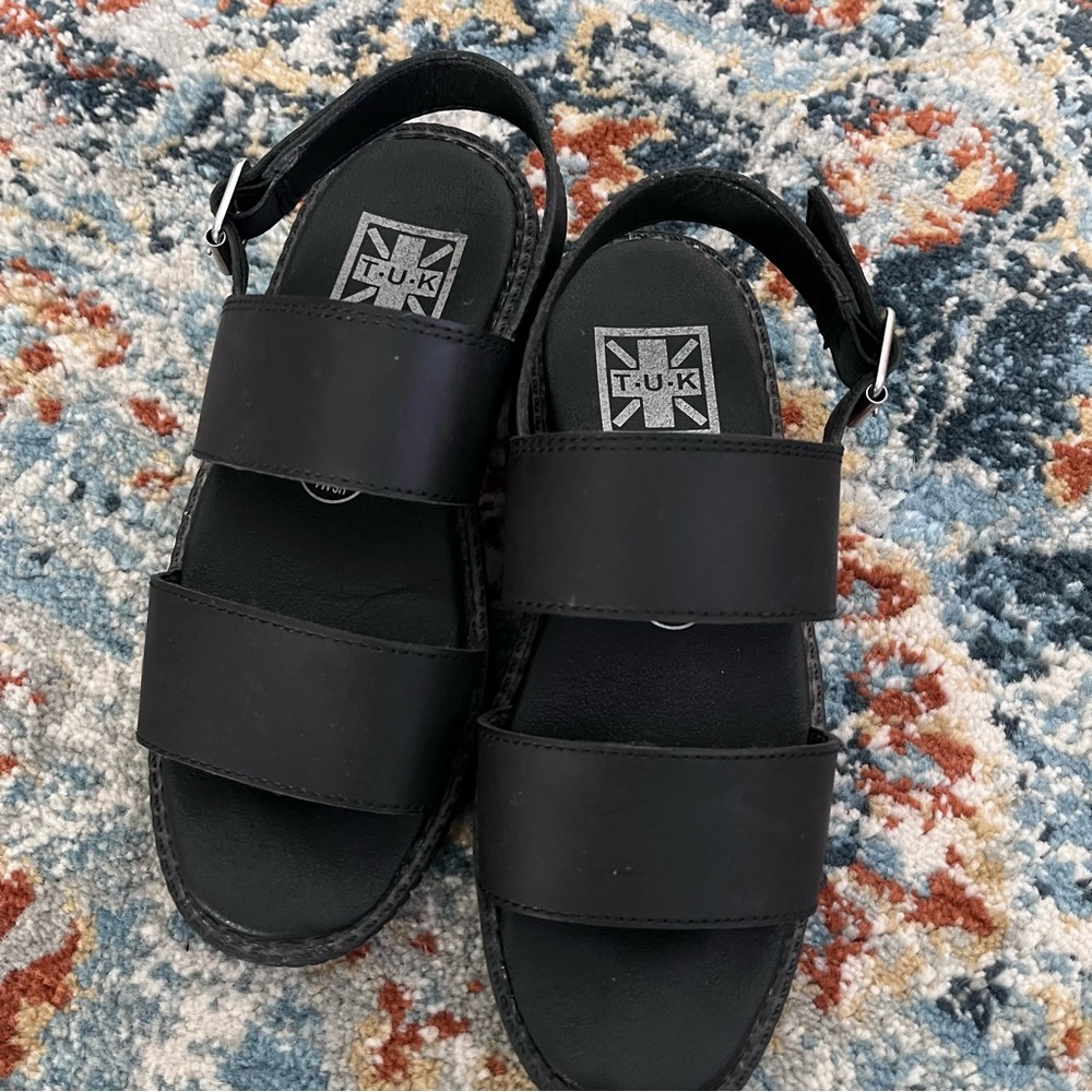 Black TUK Viva II Sandals